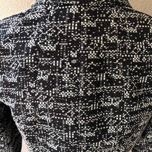 New Etcetera Button Up Brown Tweed Blazer 4 - Picture 6 of 13